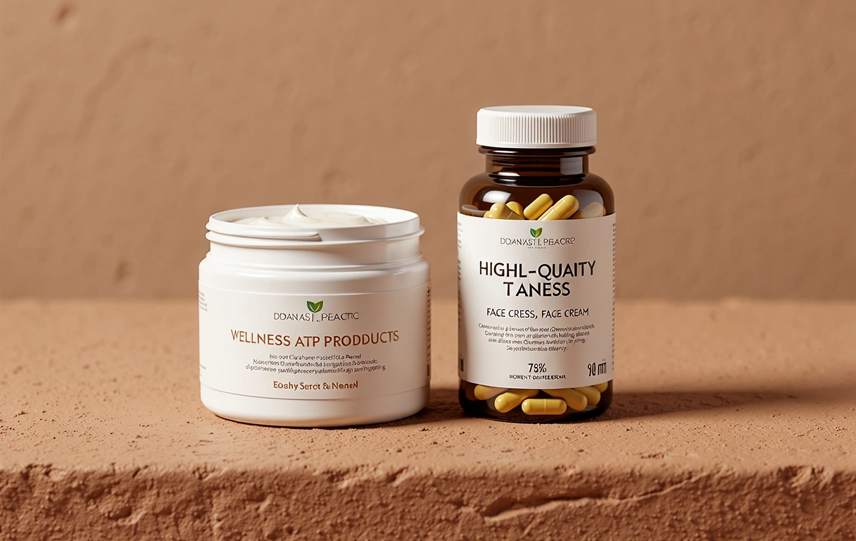 Premium wellness products selection